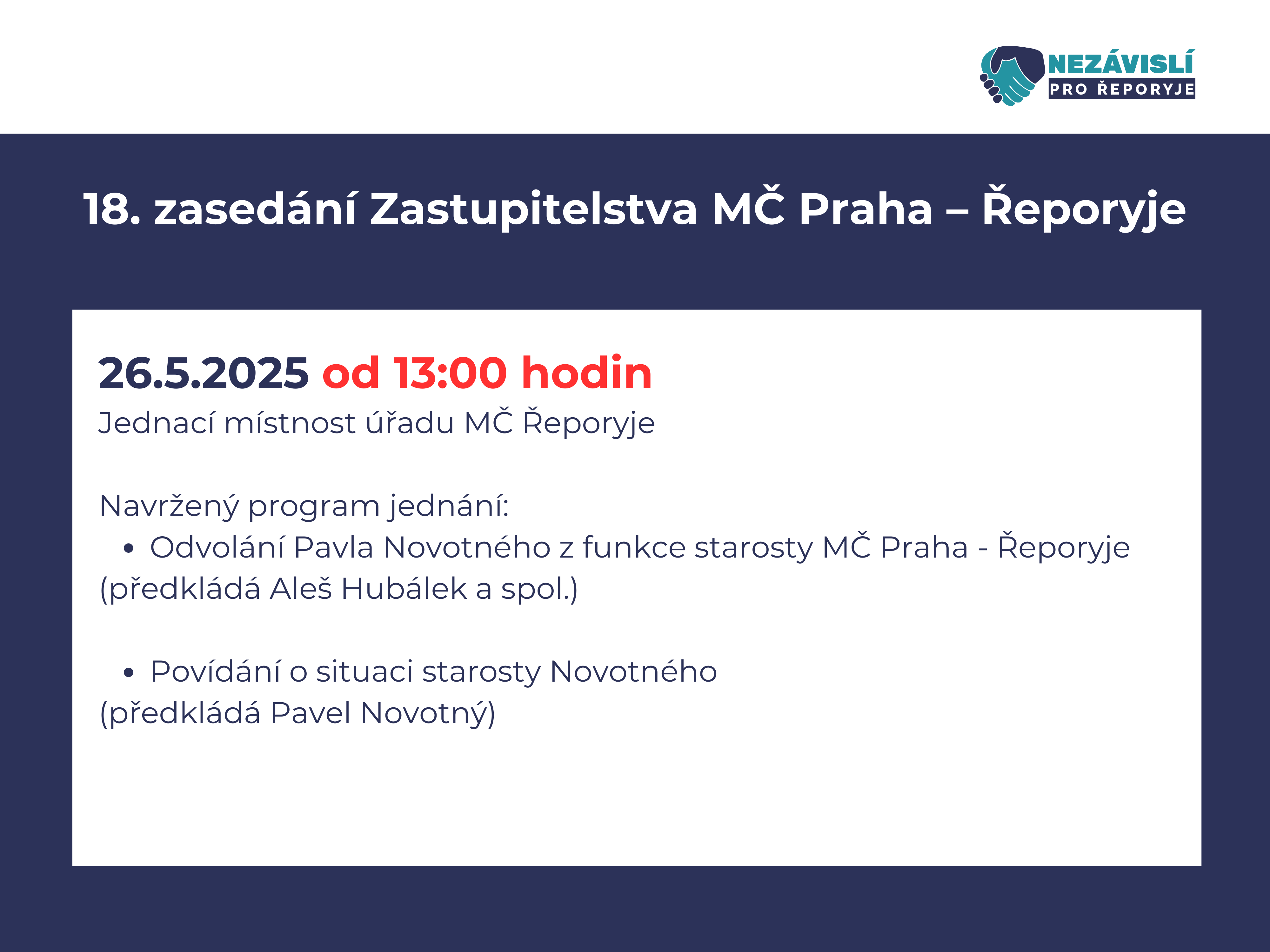 Odvolání Pavla Novotného