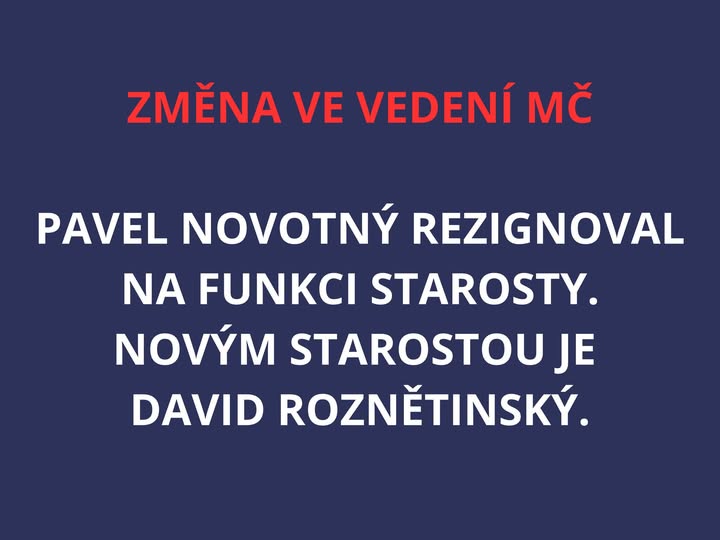 Změna ve vedení MČ Řeporyje